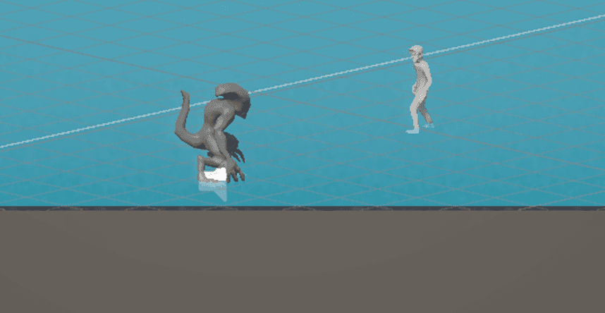 Echolocation enemy in-game